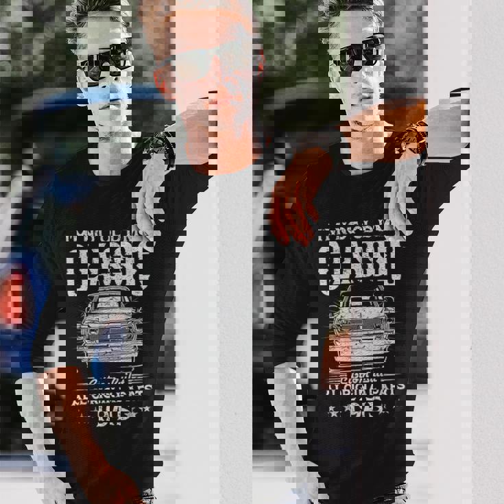 81 歳のギフト ヴィンテージ クラシック カー 1945 81 歳の誕生日 長袖Tシャツ 彼への贈り物