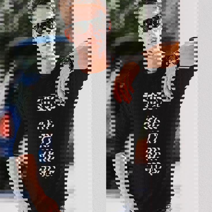 Acid House 303、606、707、808、909 長袖Tシャツ 彼への贈り物