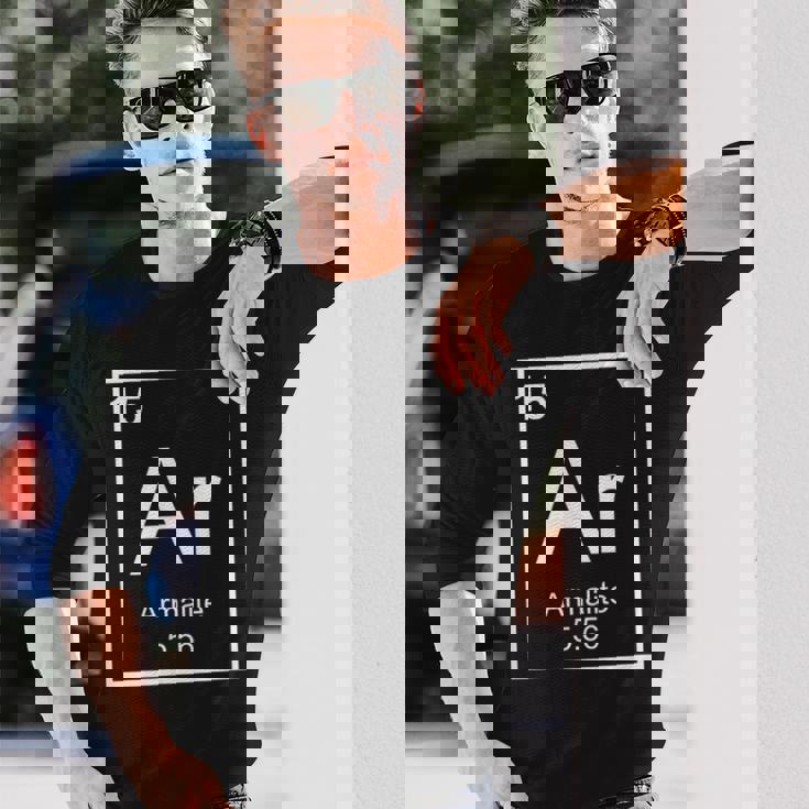 Armalite Ar-15 元素周期表 長袖Tシャツ 彼への贈り物