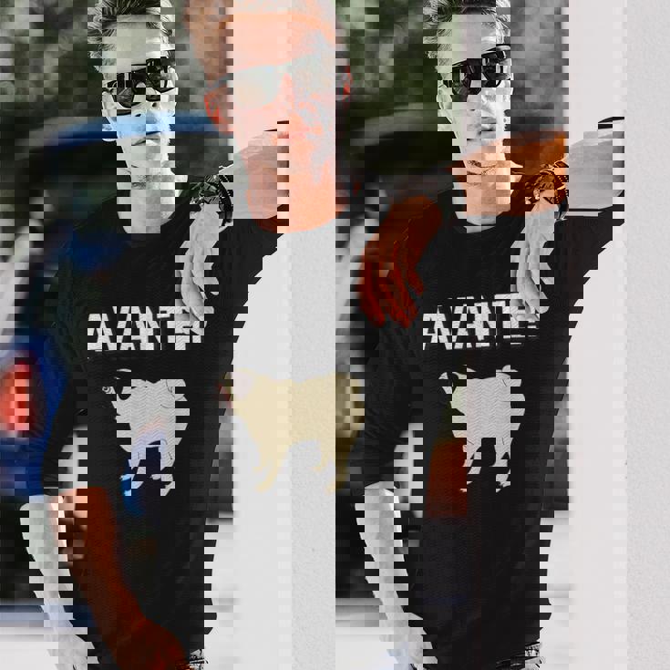 Avante Pug 長袖Tシャツ 彼への贈り物