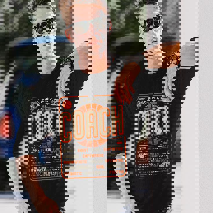 Coach Definition コーチtシャツ 男性用 面白いコーチ 長袖tシャツ 長袖Tシャツ 彼への贈り物