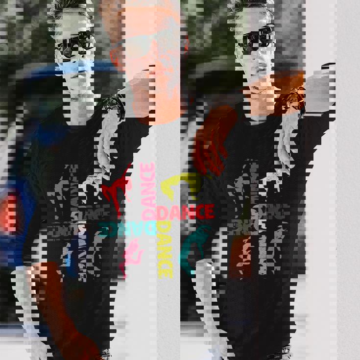 Cool Dance メンズ レディース ガールズ 社交 リリカル ヒップホップ ダンス 長袖Tシャツ 彼への贈り物