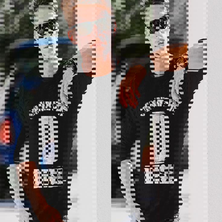 Diesels Mechanic For D He Wants The Diesels 長袖tシャツ 長袖Tシャツ 彼への贈り物