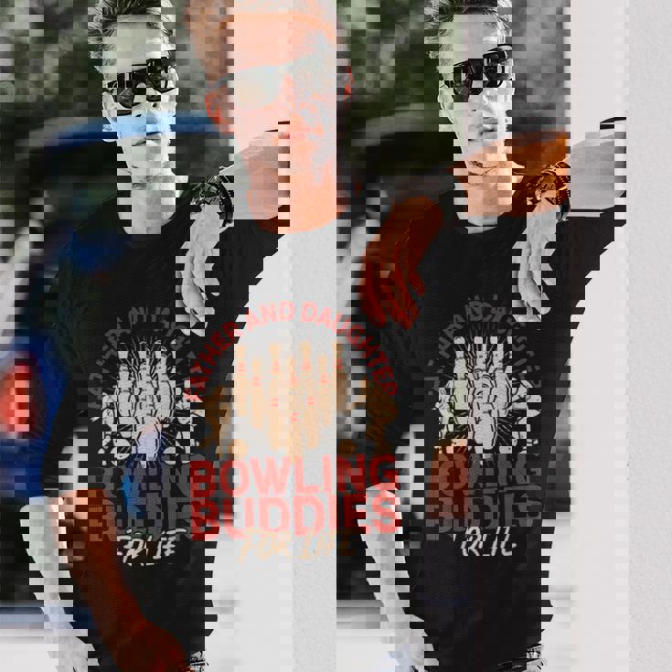 Bowling Dad Daughter Father And Daughter Bowling Long Sleeve T-Shirt Gifts for Him Bowling Dad Daughter Father And Daughter Bowling Long Sleeve T-Shirt Gifts for Him