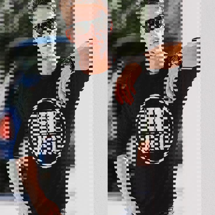 Here We Go Transfer Market サッカー フットボール 長袖Tシャツ 彼への贈り物