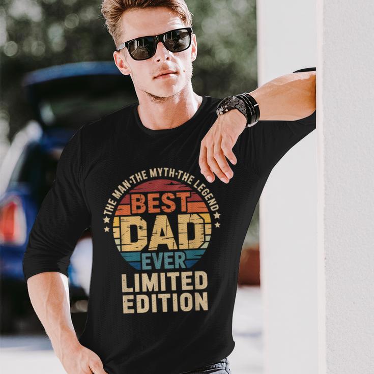 Il Miglior Papà Diempre In Edizione Limitataintage Maglietta a maniche lunghe Regalos para él