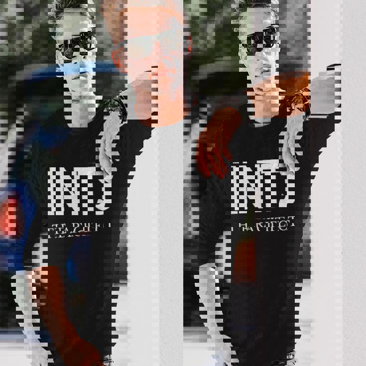 Intj 建築家 Intj 長袖Tシャツ 彼への贈り物