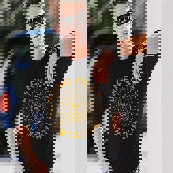 Kung Fu Tai Chi Arti Marziali Maglietta a maniche lunghe Regalos para él