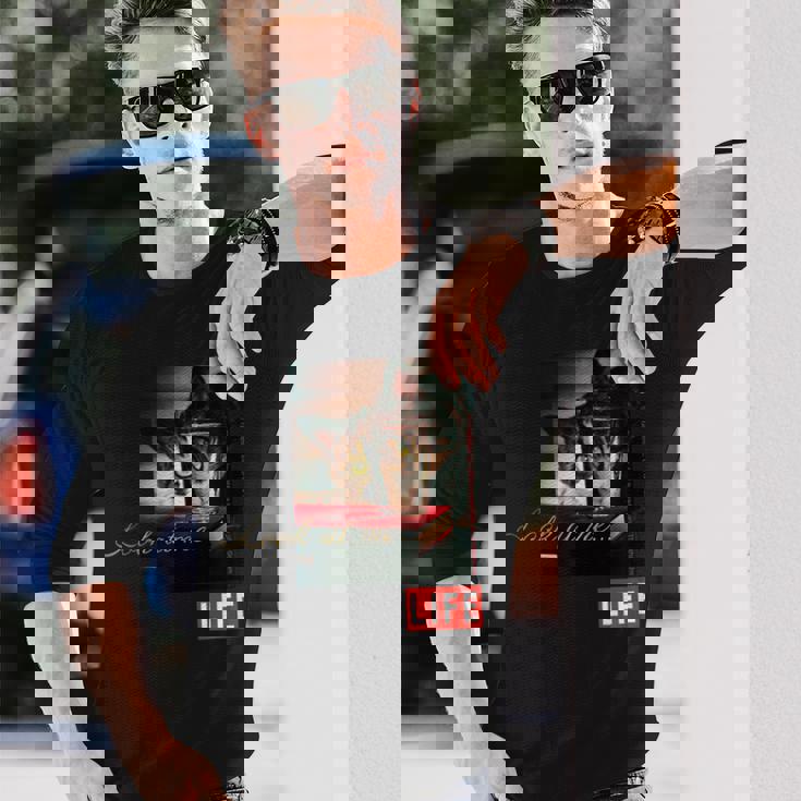 Life Picture Collection 猫（6） 長袖Tシャツ 彼への贈り物