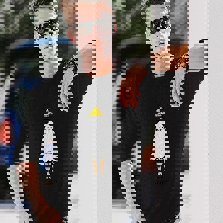 Medjed 〜メジェドさん〜 長袖Tシャツ 彼への贈り物