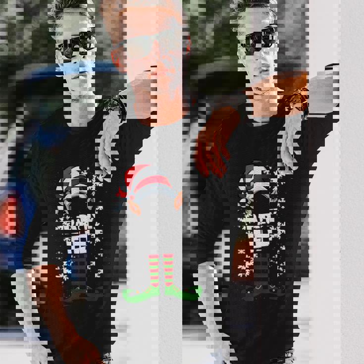 Party Elf Partnerlook Elfen Weihnachten Ugly Christmas Langarmshirts Geschenke für Ihn