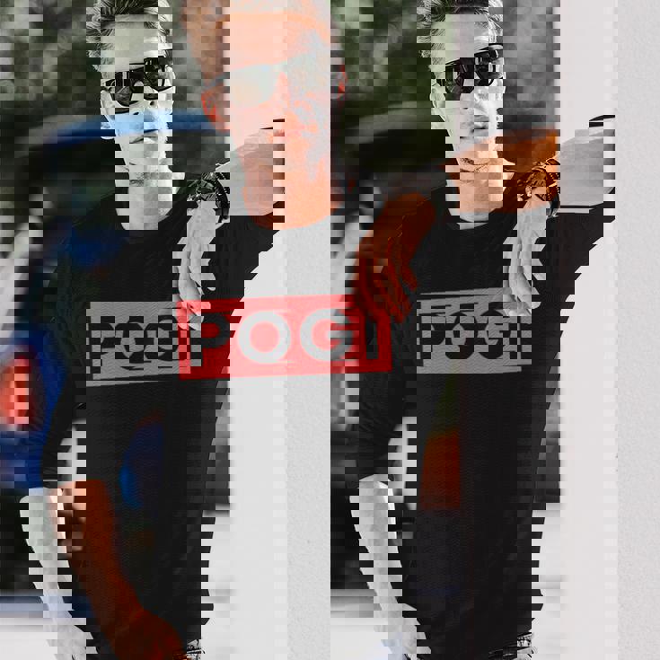 Pogihansomeとgwapoフィリピン人pinoypinayフィリピン 長袖Tシャツ 彼への贈り物