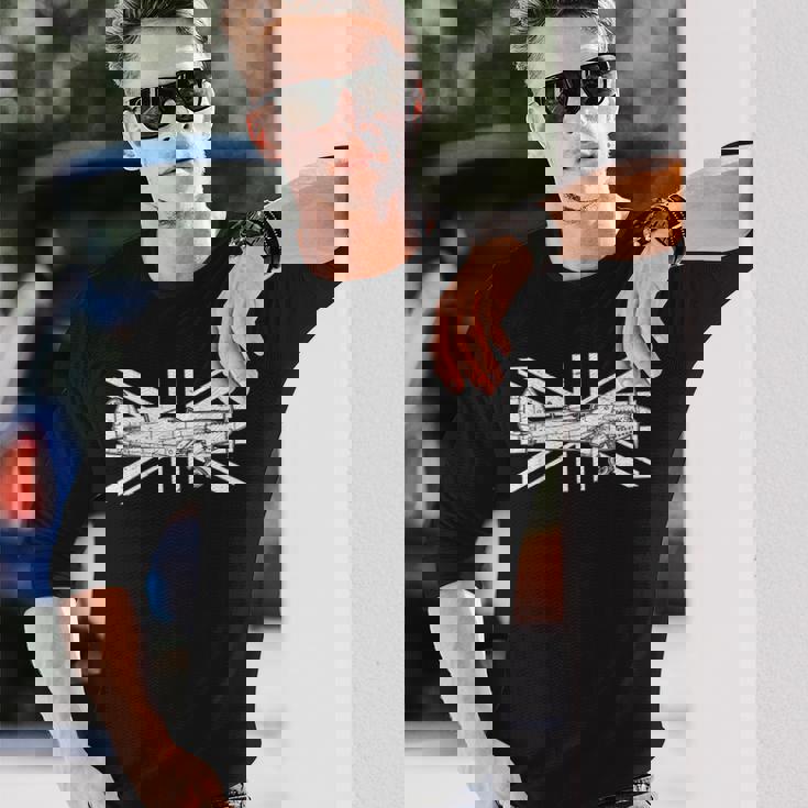 Spitfire Uk Raf Ww2 航空機 飛行機 スーパーマリン 長袖Tシャツ 彼への贈り物