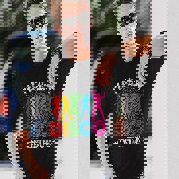 This Is My Disco コスチューム 70年代&80年代パーティー衣装 メンズ レディース 長袖Tシャツ 彼への贈り物