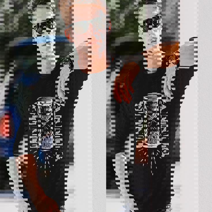 Unus Annus 砂時計 長袖Tシャツ 彼への贈り物