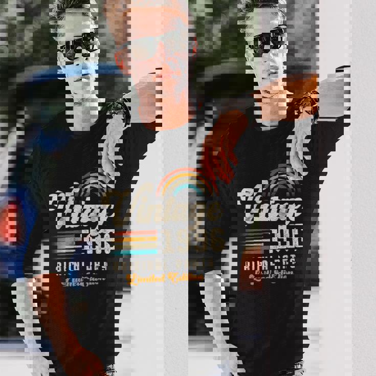 Vintage 1996 オリジナルパーツ 30周年記念 レトロ 長袖Tシャツ 彼への贈り物