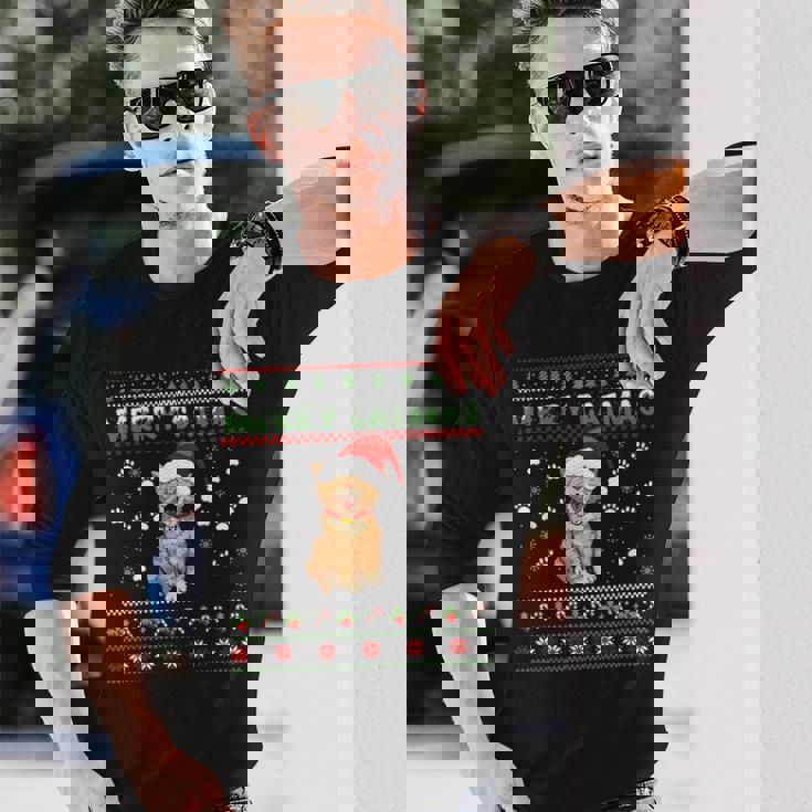 Weihnachten Mitüßer Katze Frohe Weihnachten Merry Catmas Langarmshirts Geschenke für Ihn