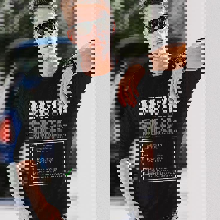 Why I Amingle 長袖Tシャツ 彼への贈り物