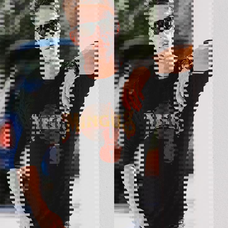 Yes Ipeak Mingus ジャズ アコースティック ベースミュージック愛好家 長袖Tシャツ 彼への贈り物