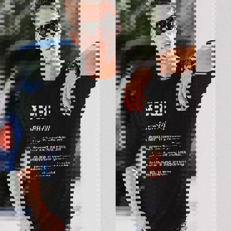 Yuji 雄二 長袖Tシャツ 彼への贈り物