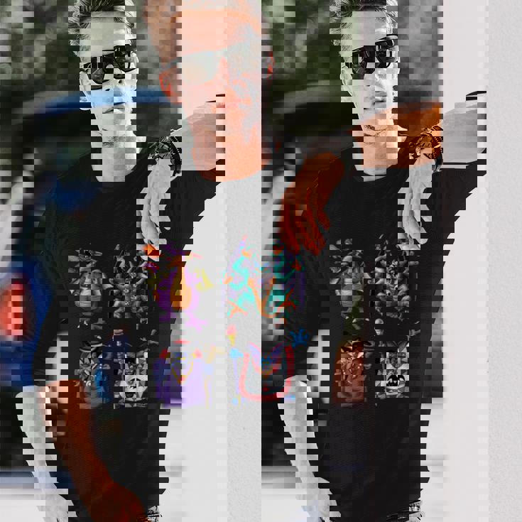 【公式】Hd-2D版『ドラゴンクエストi＆Ii』ボスモンスター 長袖tシャツ 長袖Tシャツ 彼への贈り物