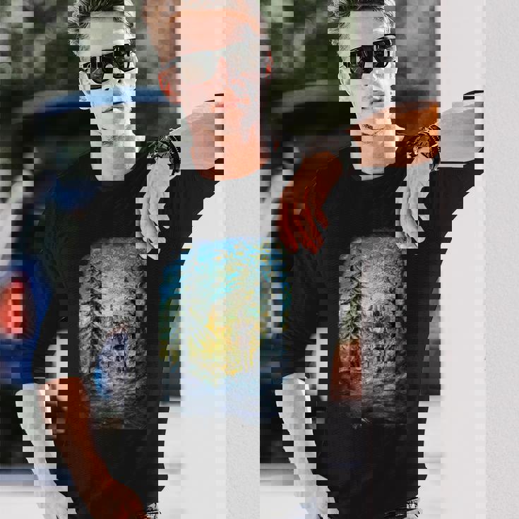 【公式】『オクトパストラベラー0』キービジュアルイラスト 長袖Tシャツ 彼への贈り物