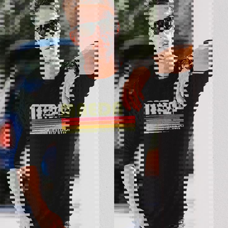 【前田 まえだ】名前 名字 家族お揃い ギャグ ネタ ウケ狙い 贈り物 ギフト 面白い おもしろ 長袖Tシャツ 彼への贈り物