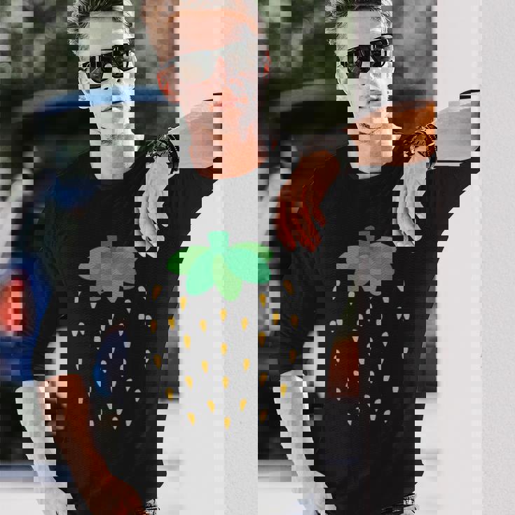 かわいい赤いイチゴ、イチゴ、フルーツ愛好家。 長袖Tシャツ 彼への贈り物