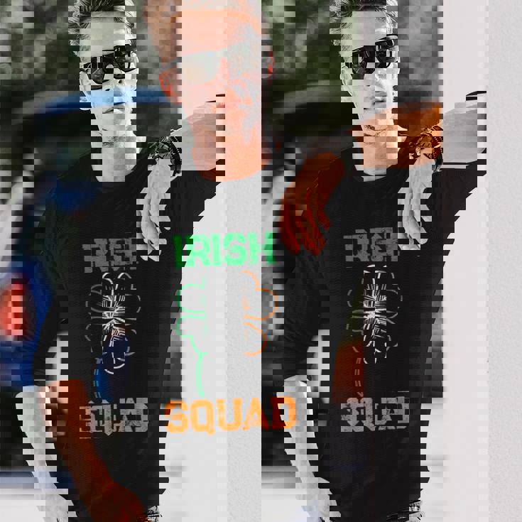 アイルランド代表 Irishquadtパトリックスデー レプラキャノン アイルランド アイリッシュ 長袖Tシャツ 彼への贈り物