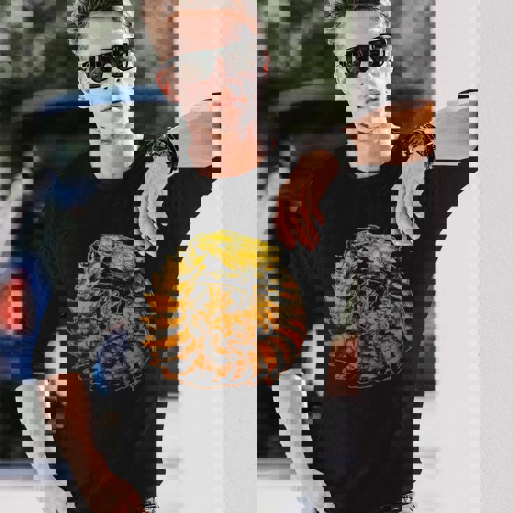 アルマジロトカゲ 長袖Tシャツ 彼への贈り物