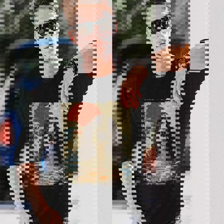 イングリッシュスプリンガー・スパニエル 英語 スプリンガー スパニエル 犬 ラーメン 長袖Tシャツ 彼への贈り物