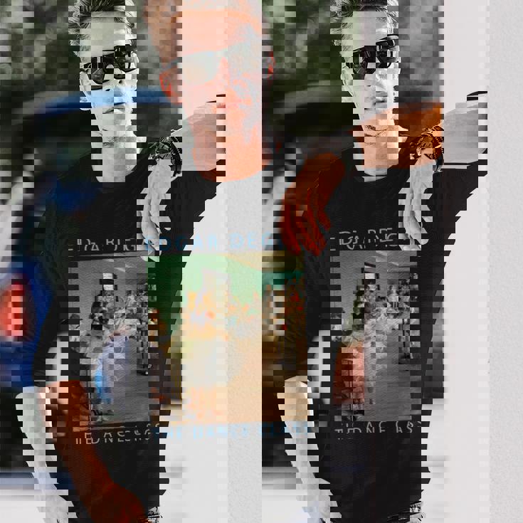 エドガー ドガ 面白いtシャツ 名作 アート 印象派 絵画 メンズ レディース 面白い 服 美術 おもしろ 長袖tシャツ 長袖Tシャツ 彼への贈り物