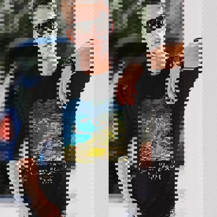 カプリ島 カプリお土産 カプリ島 長袖Tシャツ 彼への贈り物