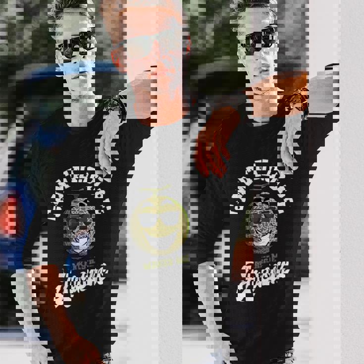 カンタロープ 素晴らしい農家 スイートメロン フルーツ愛好家 プランター 長袖Tシャツ 彼への贈り物