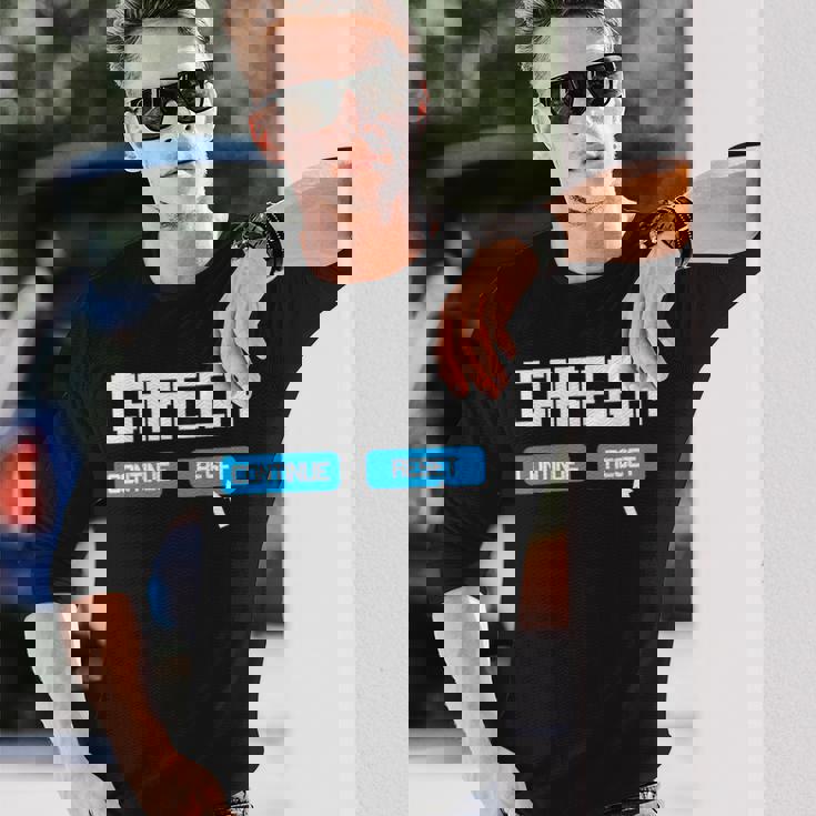 キャリアリセット転職 長袖Tシャツ 彼への贈り物