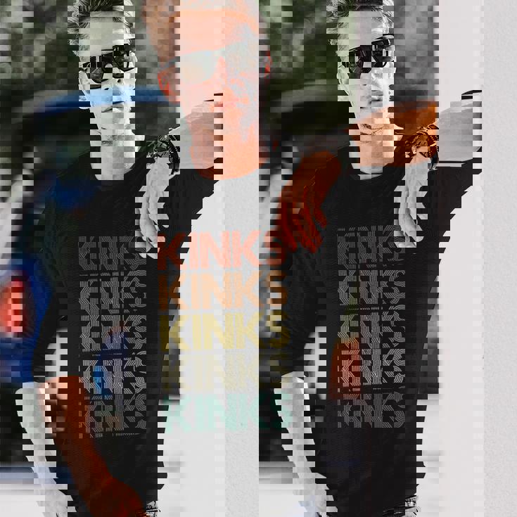 キンクス ヴィンテージ レトロ 長袖tシャツ 長袖Tシャツ 彼への贈り物