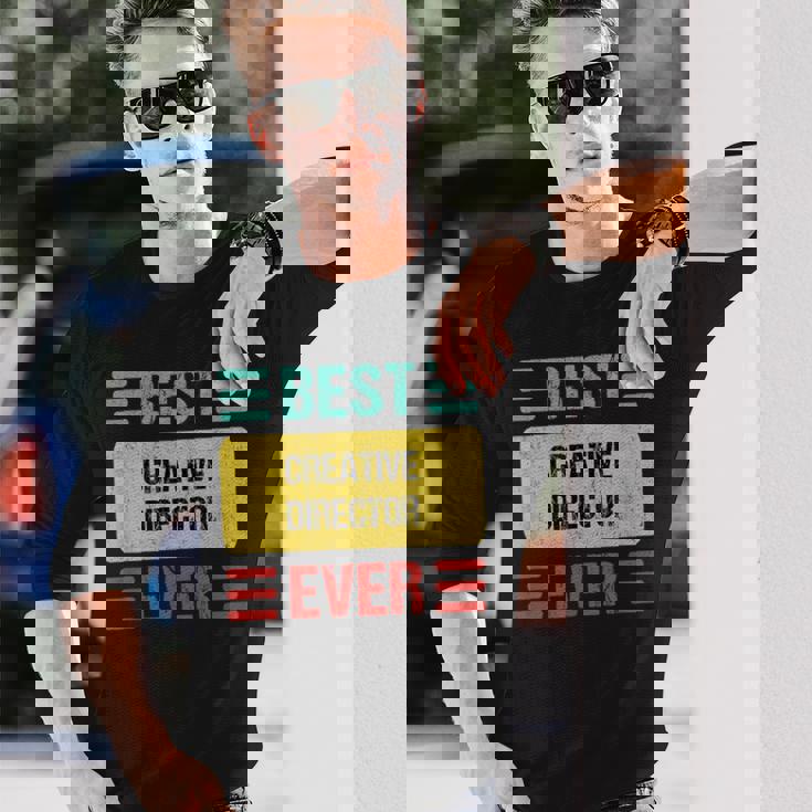 クリエイティブディレクター 長袖Tシャツ 彼への贈り物