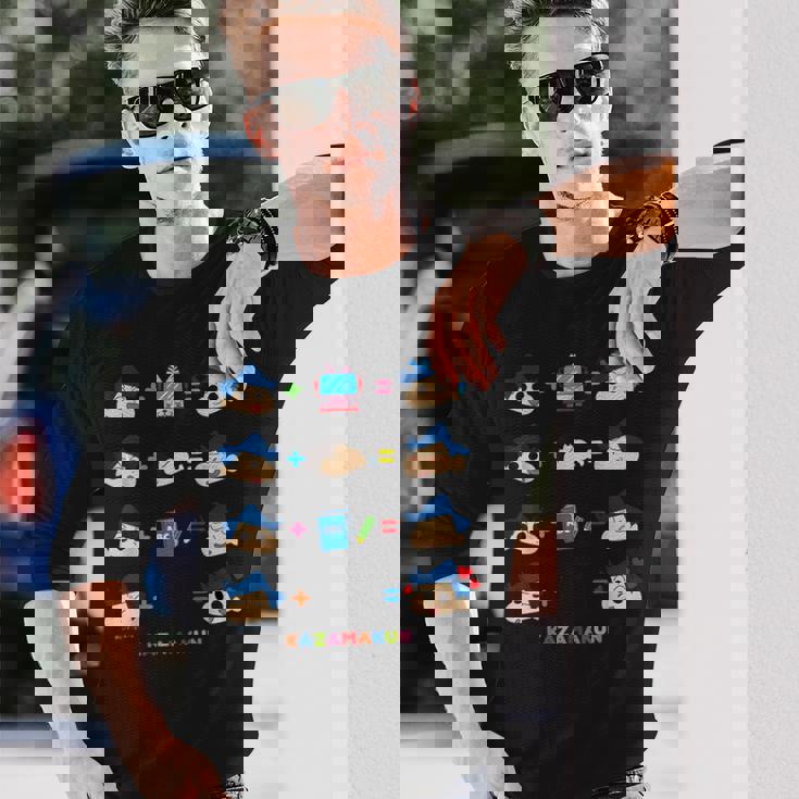 クレヨンしんちゃん 〇＋〇＝？ 風間くんver 長袖Tシャツ 彼への贈り物