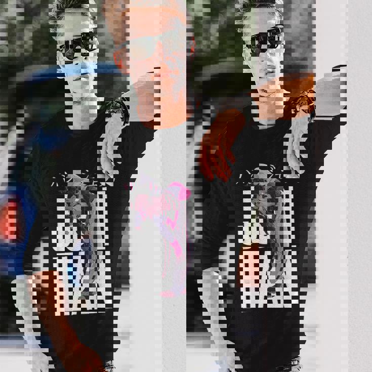 ゲーマープレイヤー愛好家向けジュリハンキャラクター 長袖Tシャツ 彼への贈り物