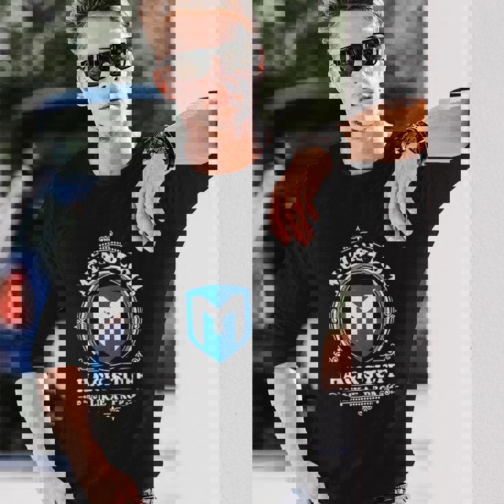 サイバーセキュリティ Metasploit プロのようなものをハック 長袖Tシャツ 彼への贈り物