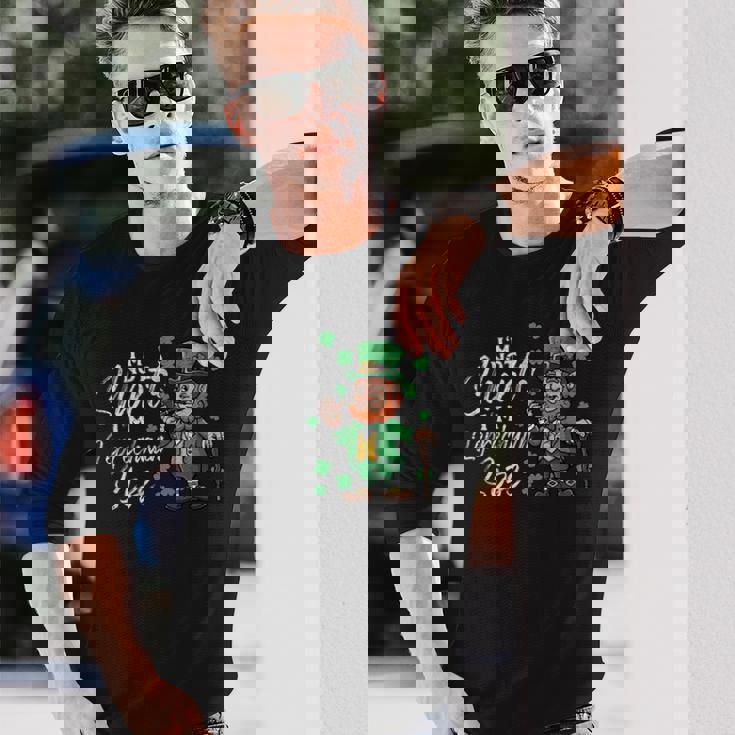 ショート レプラコーン サイズ 聖パトリックデー メンズ キッズ レディース 長袖Tシャツ 彼への贈り物