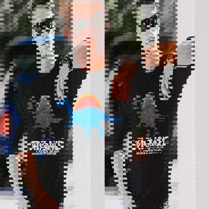 スピノサウルス My Favorite Dinosaur キッズ スピノサウルス 長袖Tシャツ 彼への贈り物