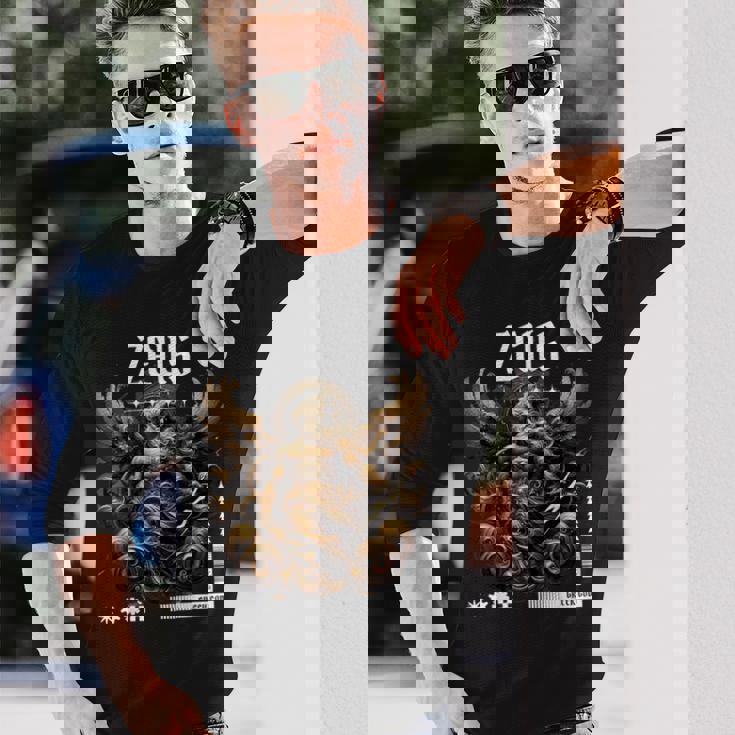 ゼウス ギリシャ神 長袖Tシャツ 彼への贈り物