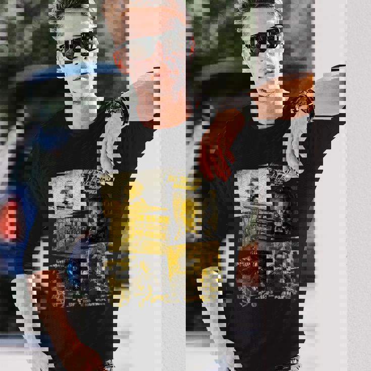 チャッキー Golden Horror Panels Retro 長袖Tシャツ 彼への贈り物