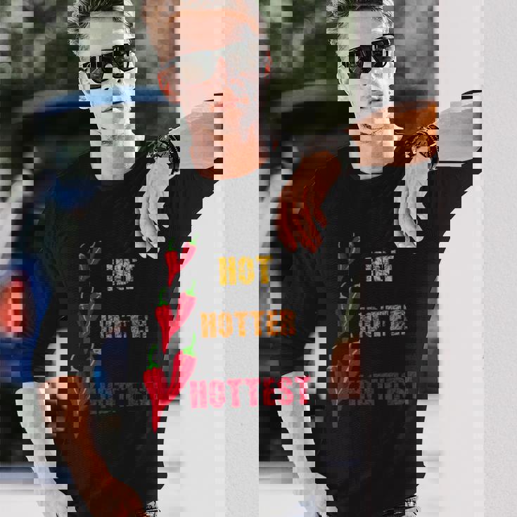 チリペッパー ホットホットホットチリペッパー 長袖Tシャツ 彼への贈り物