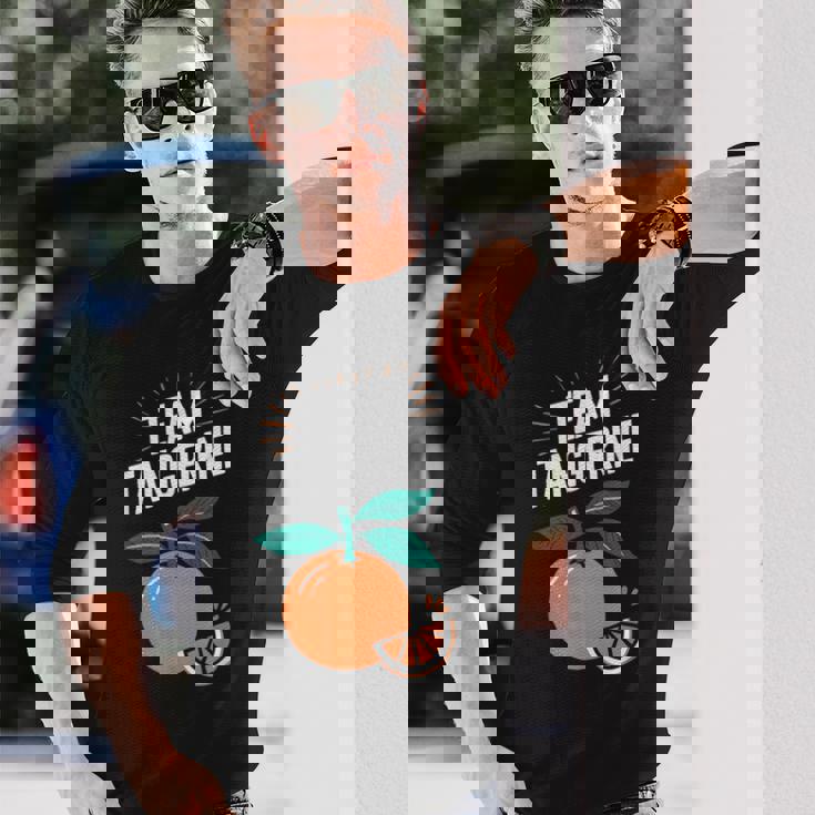 チーム タンジェリン 長袖Tシャツ 彼への贈り物