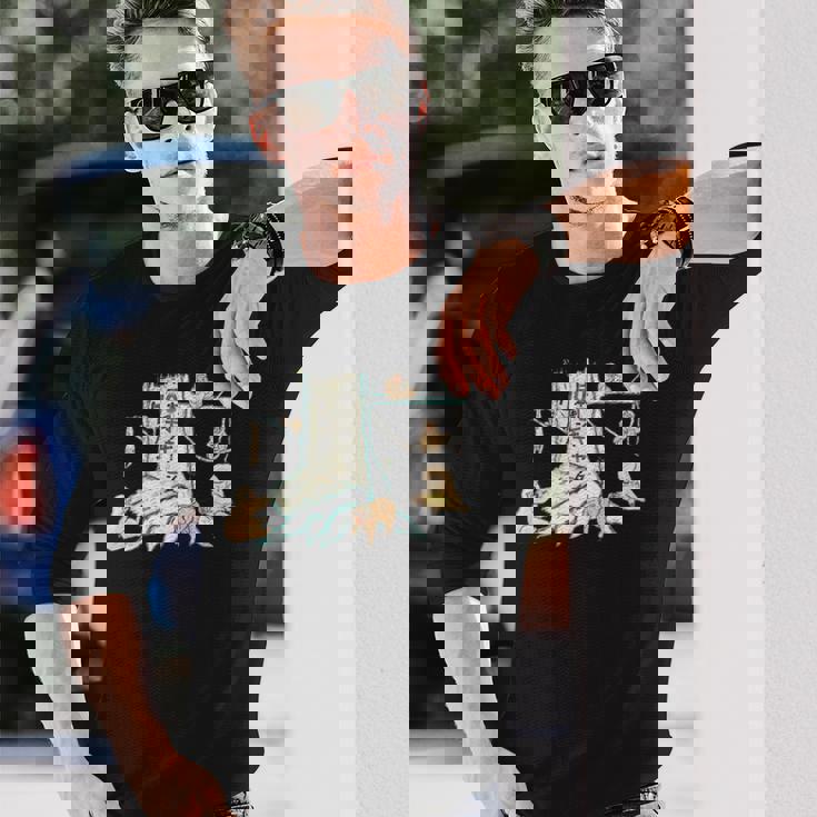 ニホンザル 感謝祭2026 長袖Tシャツ 彼への贈り物