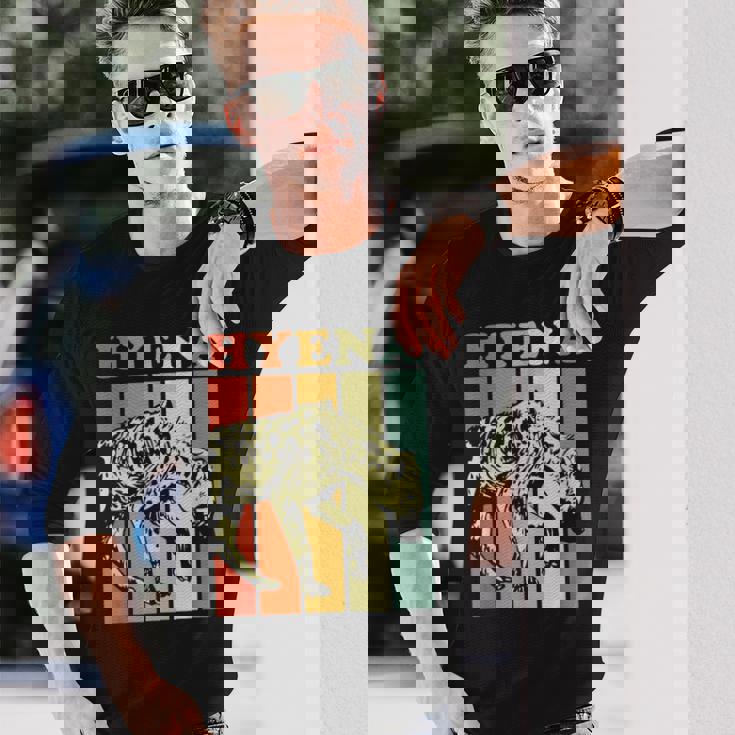 ハイエナ 長袖Tシャツ 彼への贈り物