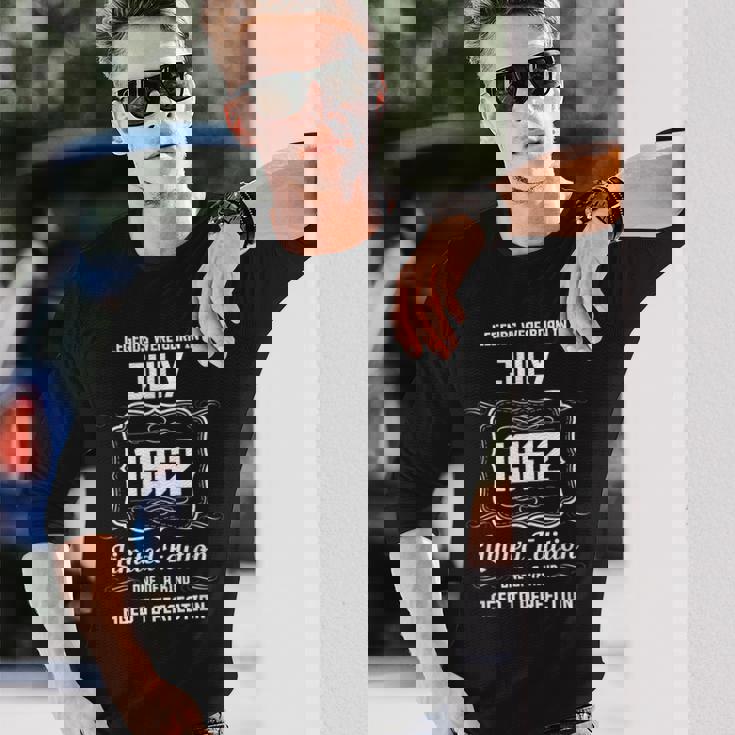 ハッピーバースデー 1962年 7月 長袖Tシャツ 彼への贈り物