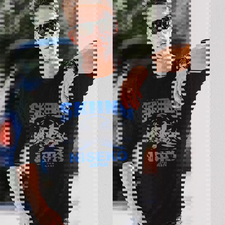 フリーライド スキー ニセコジャパン 長袖Tシャツ 彼への贈り物